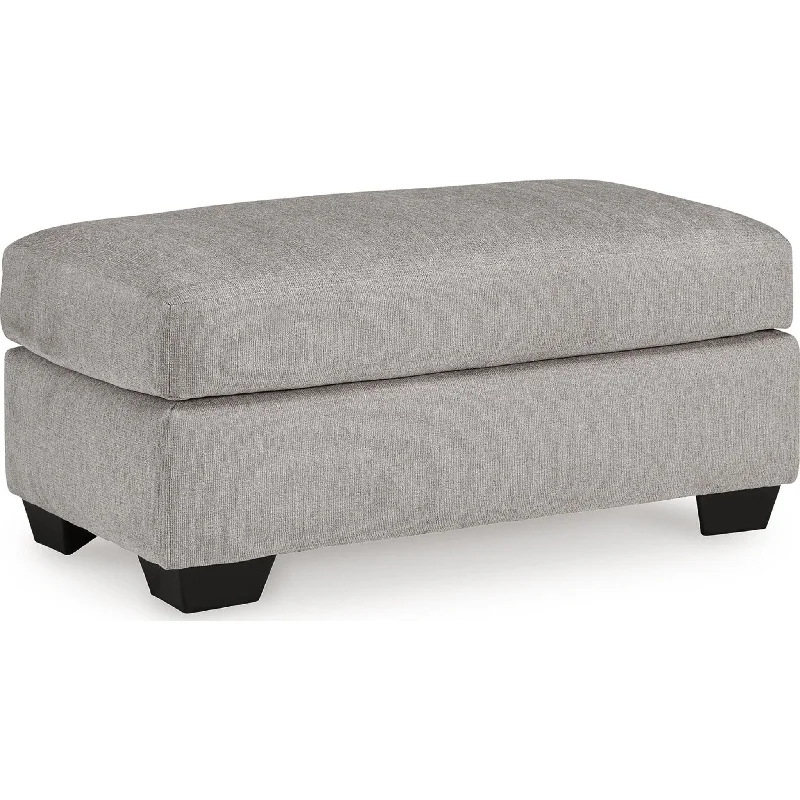 Avenal Park Ottoman - Flannel