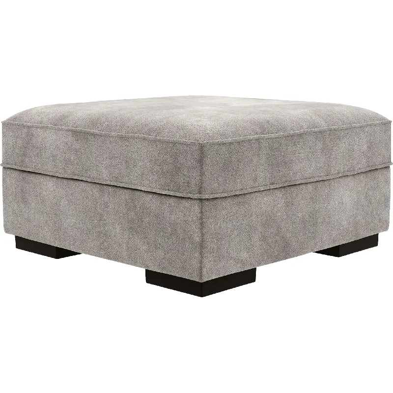 Bardarson Storage Ottoman - Silver