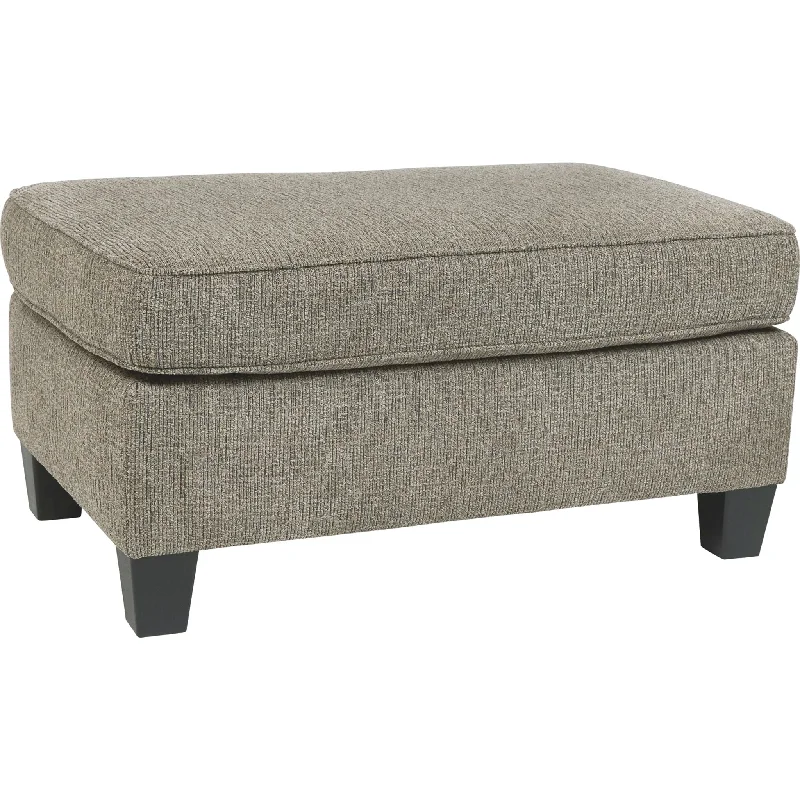 Barnesley Ottoman - Platinum