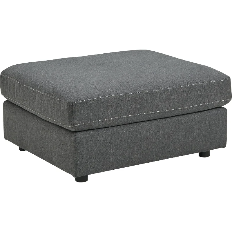 Candela Ottoman - Charcoal