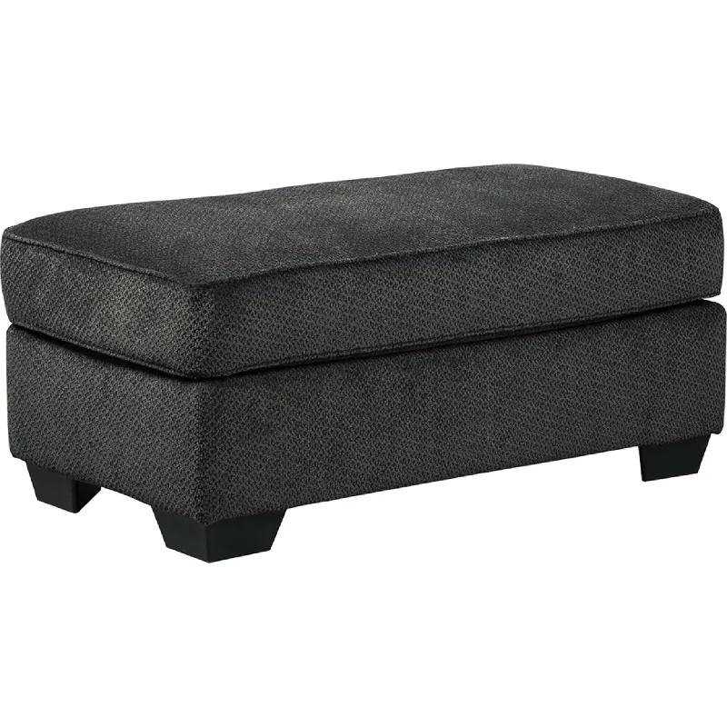 Charenton Ottoman - Charcoal