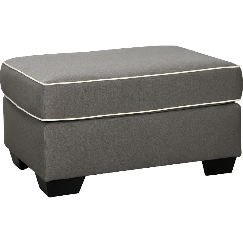 Domani Ottoman - Charcoal