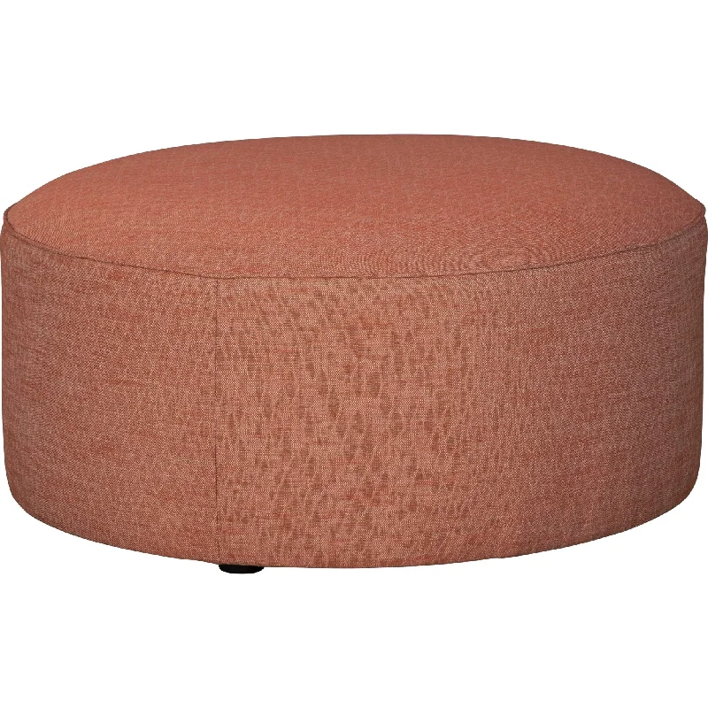 Almanza Oversized Accent Ottoman - Henna