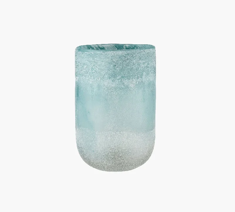 Large Aqua Vase