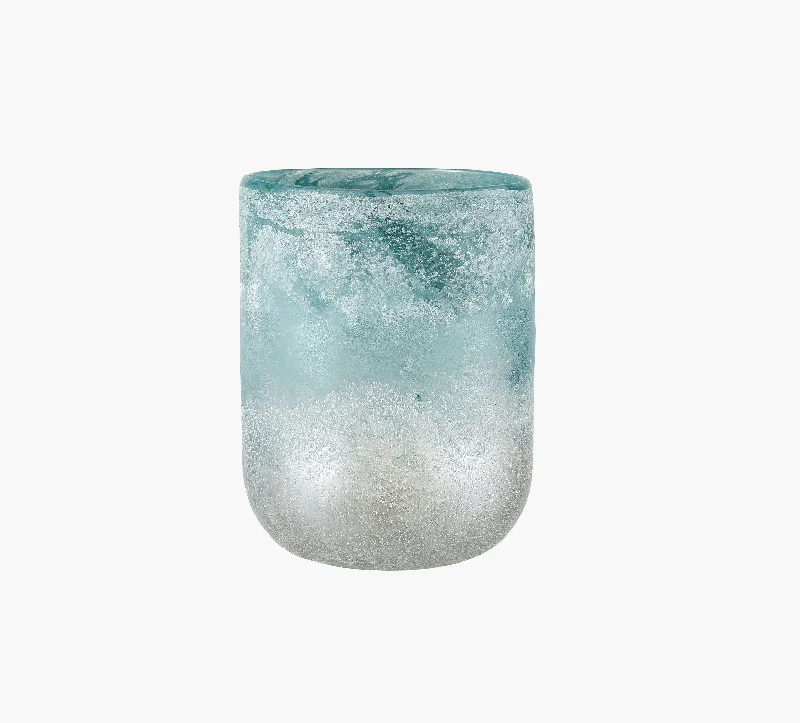 Small Aqua Vase