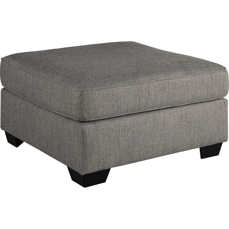 Larusi Oversized Accent Ottoman - Iron