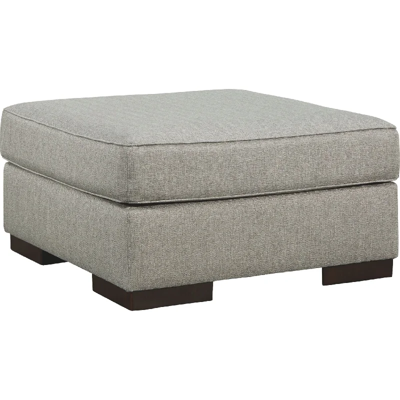 Marsing Nuvella Oversized Accent Ottoman - Slate