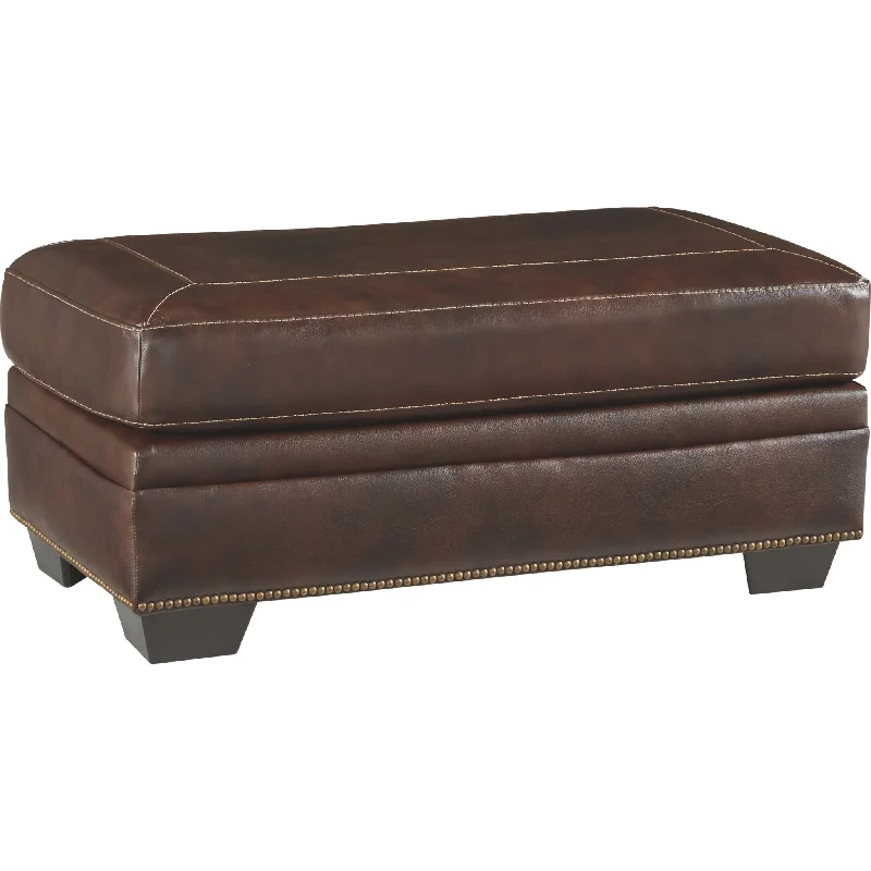 Roleson Ottoman - Walnut