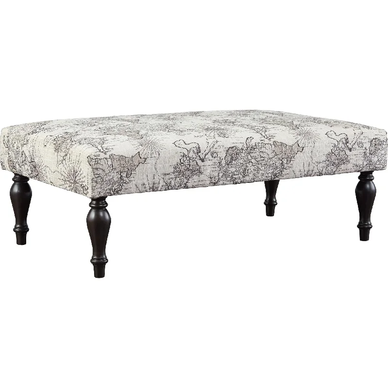 Sembler Accent Ottoman - Cobblestone