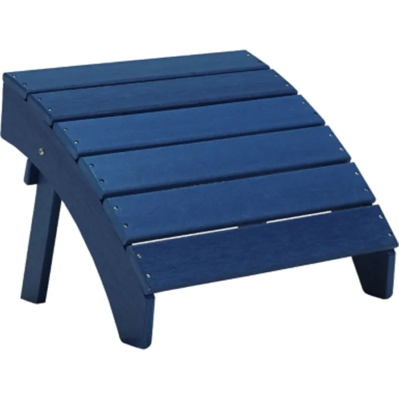 Sundown Treasure Outdoor Ottoman - Blue