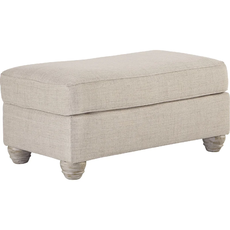 Traemore Ottoman - Linen